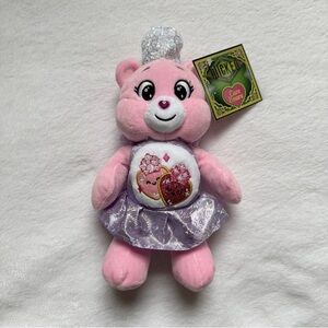 Care Bears Love-a-Lot Bear as Glinda Wicked Fun Size Plush New w/ Tags